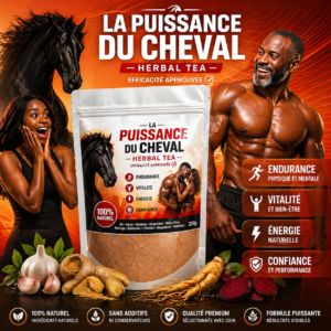 LA PUISSANCE DU CHEVAL 🐴 – Tisane Naturel – Puissance et performance